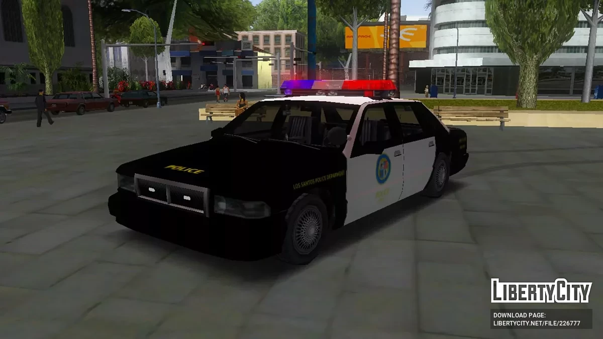 Los Santos Police Car 1992 / GTA San Andreas