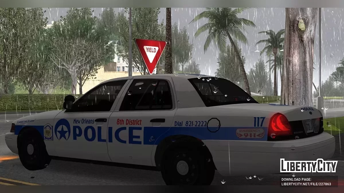 Сборник автомобилей полицейского управления Нового Орлеана (LQ, AVS) / GTA San Andreas
