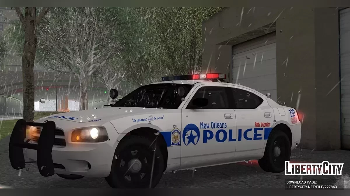 Сборник автомобилей полицейского управления Нового Орлеана (LQ, AVS) / GTA San Andreas