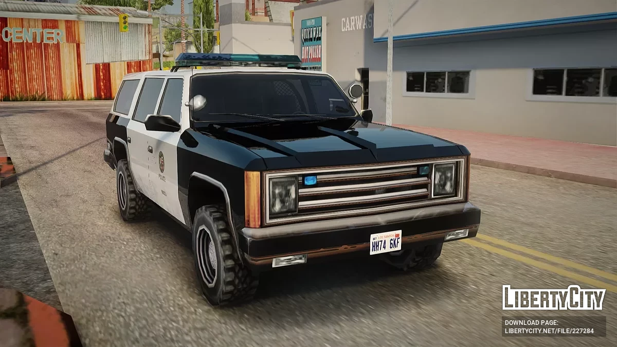Rancher 1997 SA-Style LSPD Patrol / GTA San Andreas