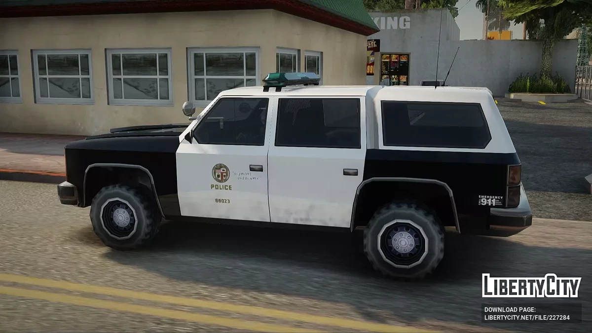 Rancher 1997 SA-Style LSPD Patrol / GTA San Andreas