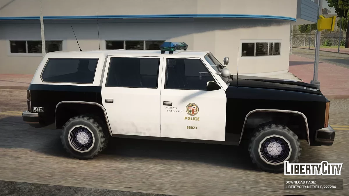 Rancher 1997 SA-Style LSPD Patrol / GTA San Andreas