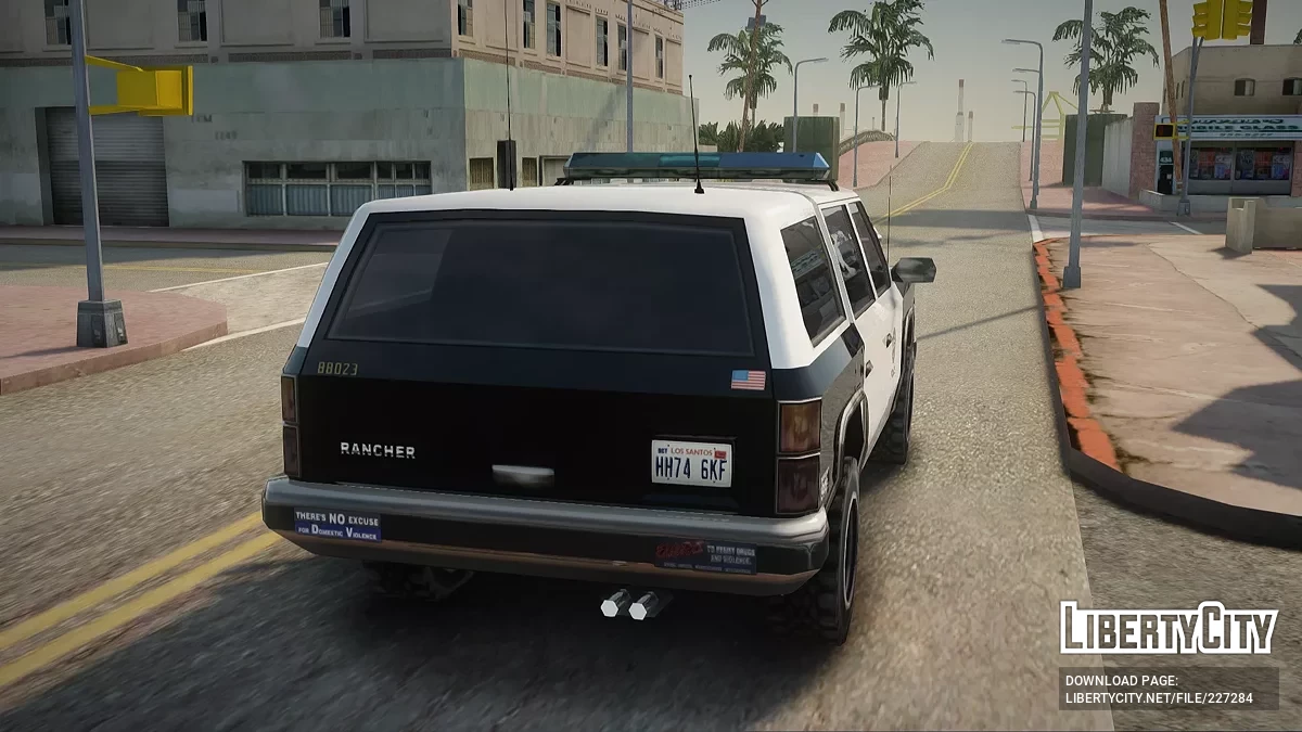 Rancher 1997 SA-Style LSPD Patrol / GTA San Andreas