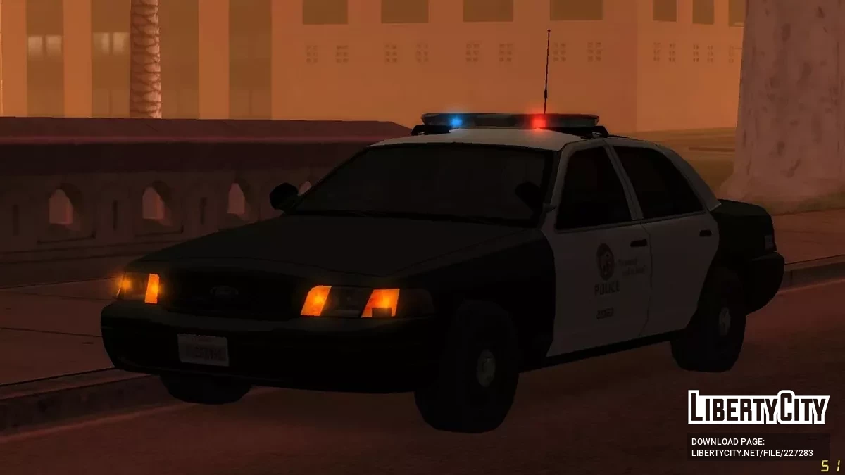Restore CVPI 2011 LAPD Patrol / GTA San Andreas