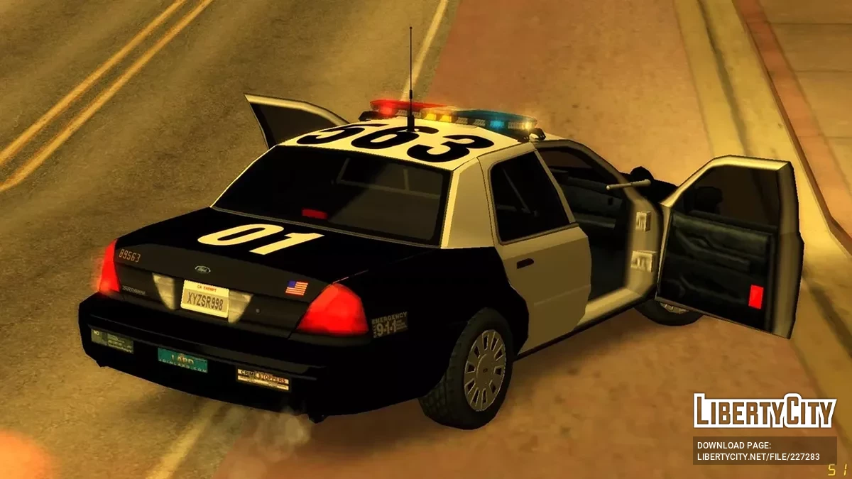 Restore CVPI 2011 LAPD Patrol / GTA San Andreas