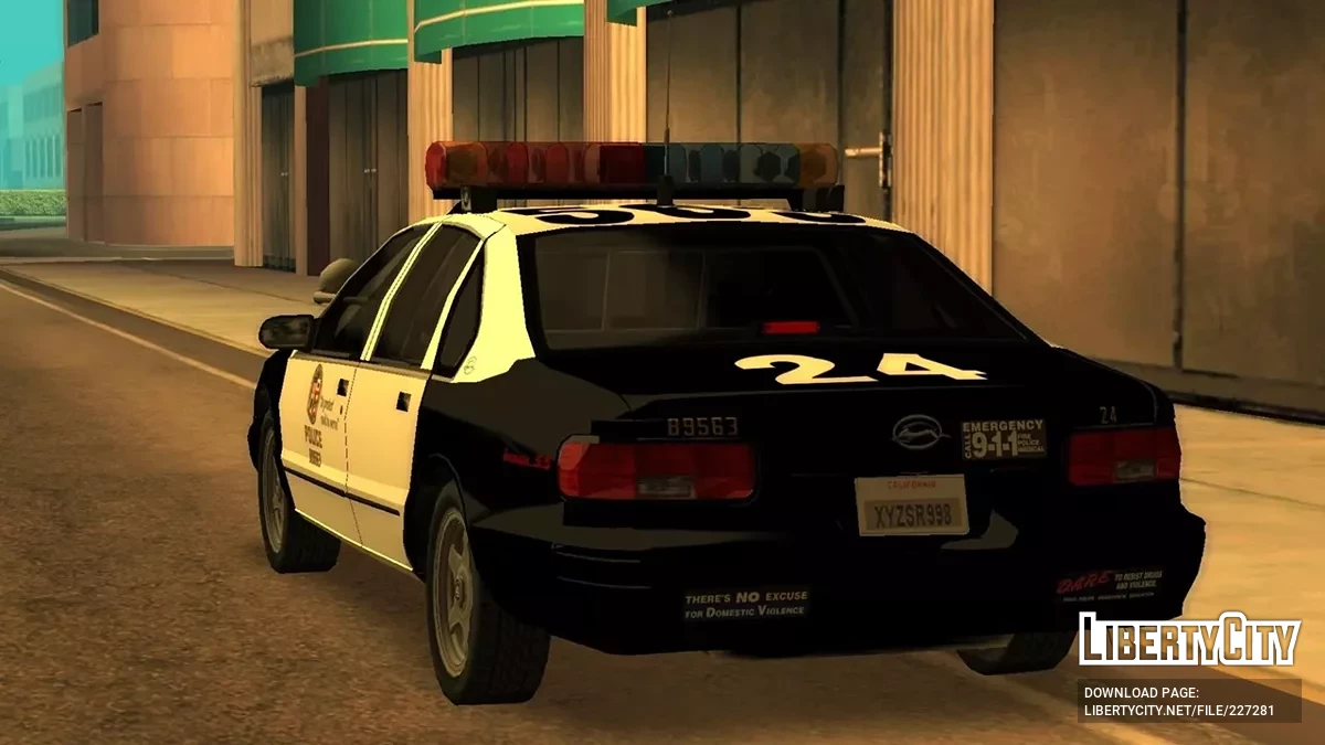 Restore Impala 1996 LAPD Traffic / GTA San Andreas