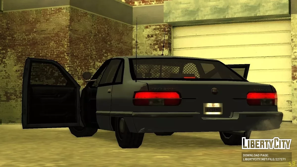 Restored 1991 Declasse Premier Police Cruiser / GTA San Andreas