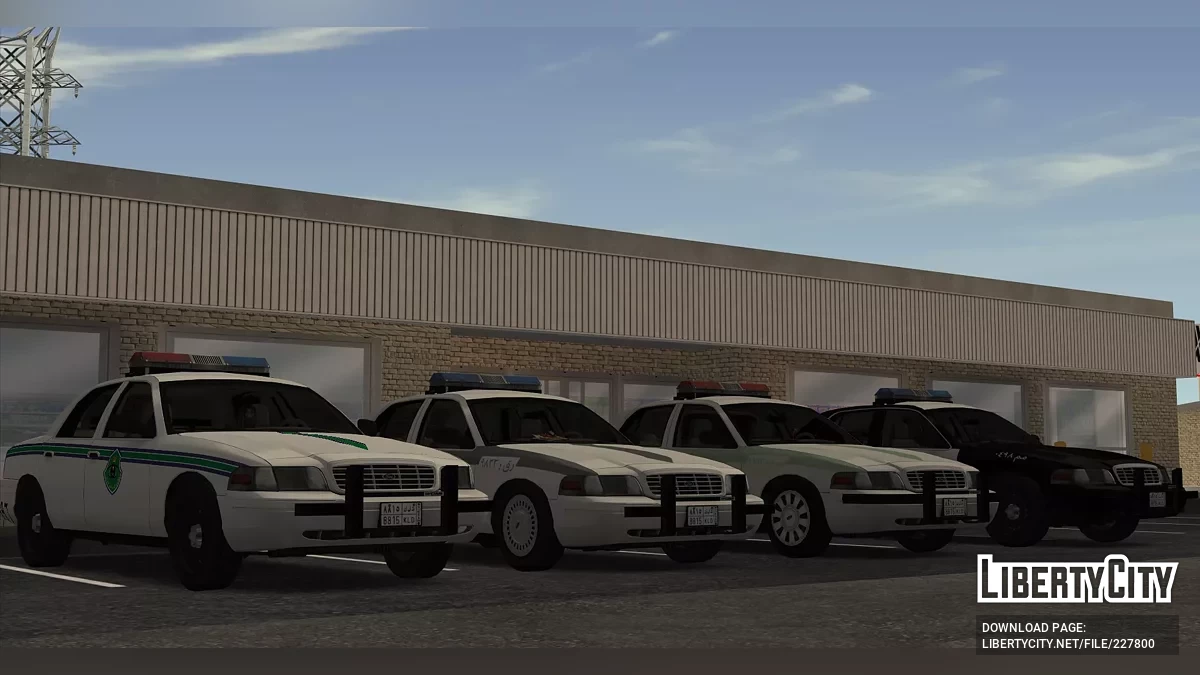 Полицейский автопак Саудовской Аравии (LQ, AVS) / GTA San Andreas