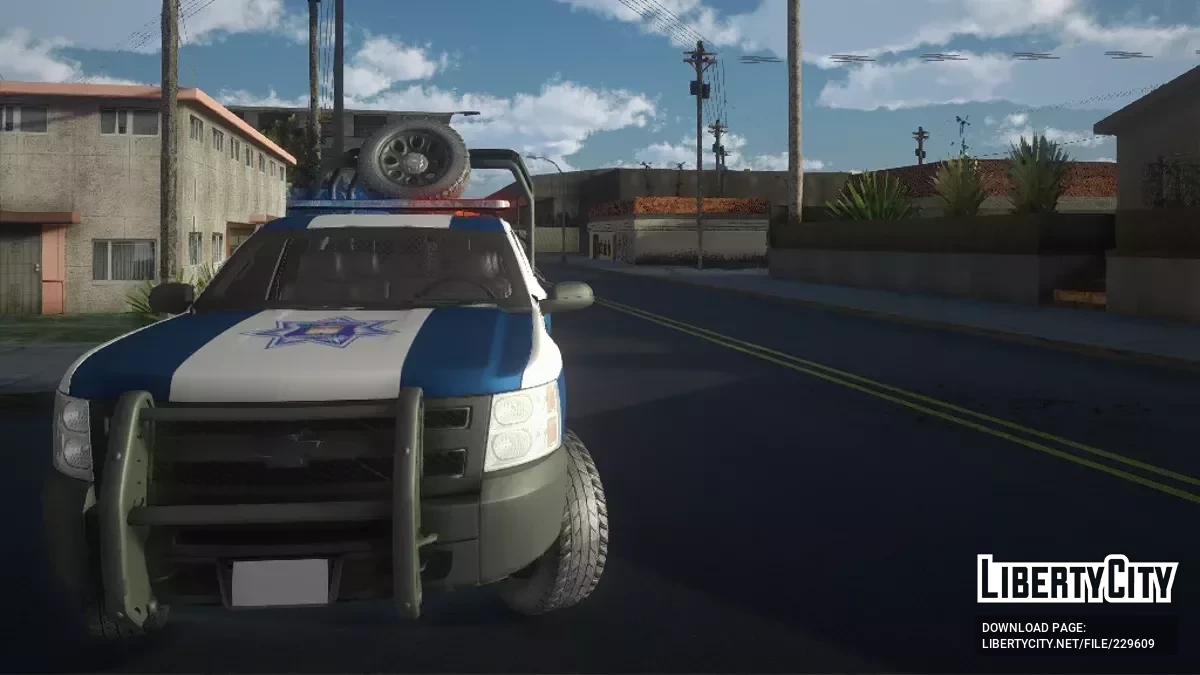 Chevrolet Silverado 2010 Policia Municipal Hermosillo / GTA San Andreas