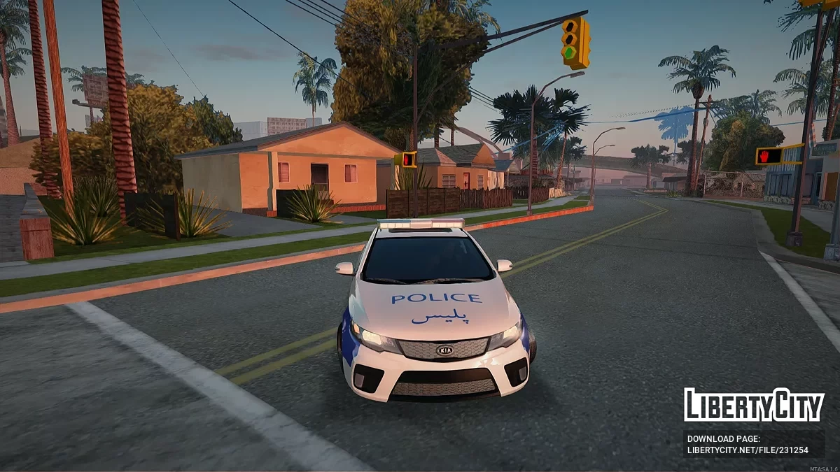 Kia Cerato – Подразделение Дорожной Полиции (Издание Дорожного Патруля) / GTA San Andreas
