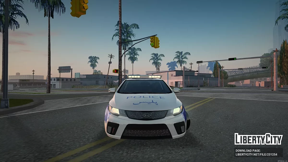 Kia Cerato – Подразделение Дорожной Полиции (Издание Дорожного Патруля) / GTA San Andreas