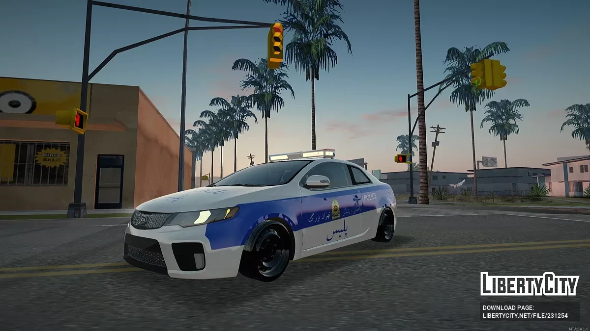 Kia Cerato – Подразделение Дорожной Полиции (Издание Дорожного Патруля) / GTA San Andreas