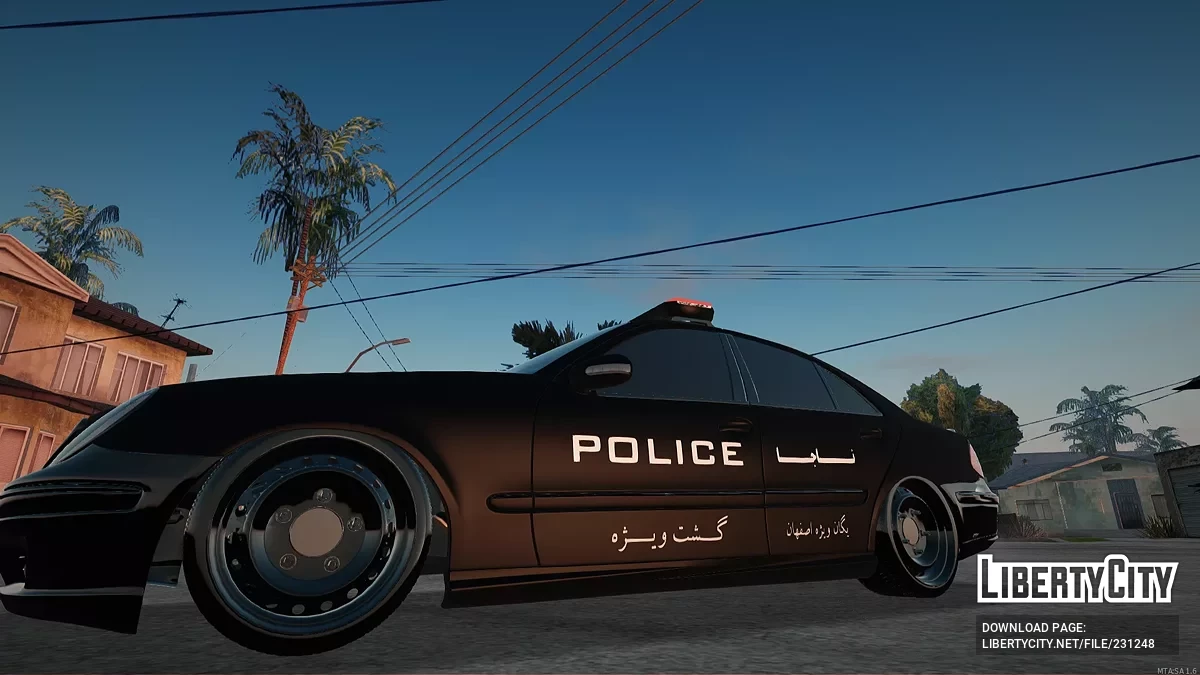 Mercedes-Benz E-Class (W211) – Полиция Специальных Сил Ирана / GTA San Andreas