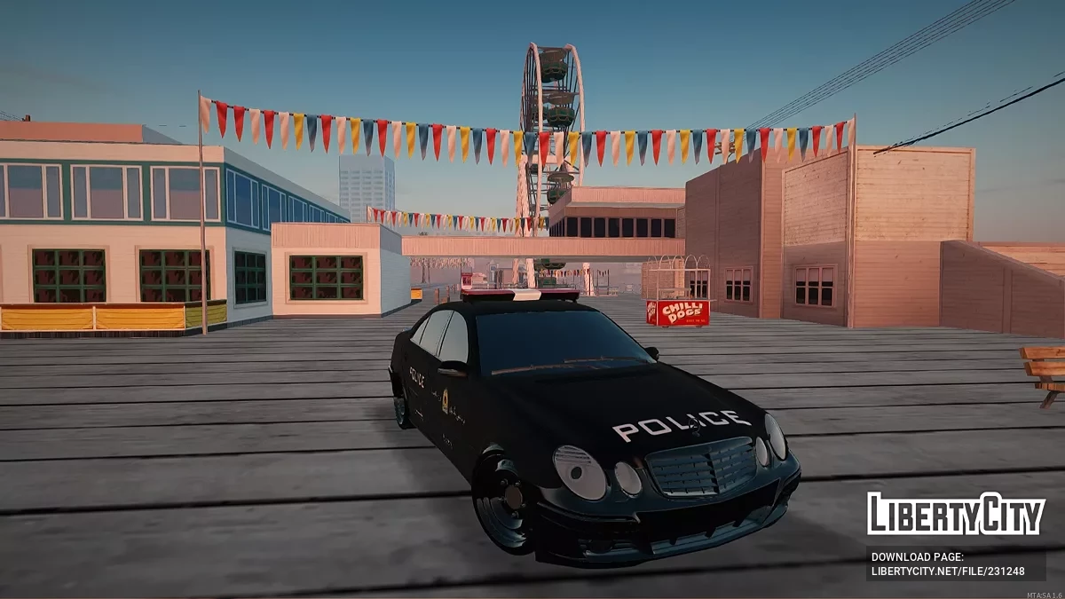 Mercedes-Benz E-Class (W211) – Полиция Специальных Сил Ирана / GTA San Andreas