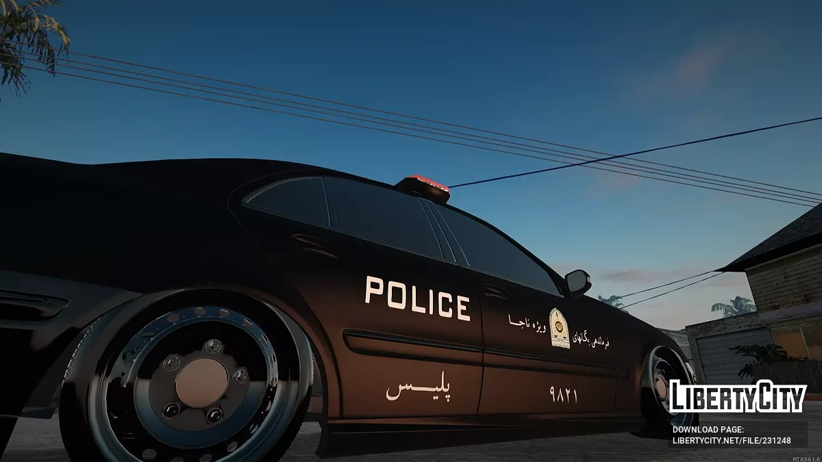 Mercedes-Benz E-Class (W211) – Полиция Специальных Сил Ирана / GTA San Andreas