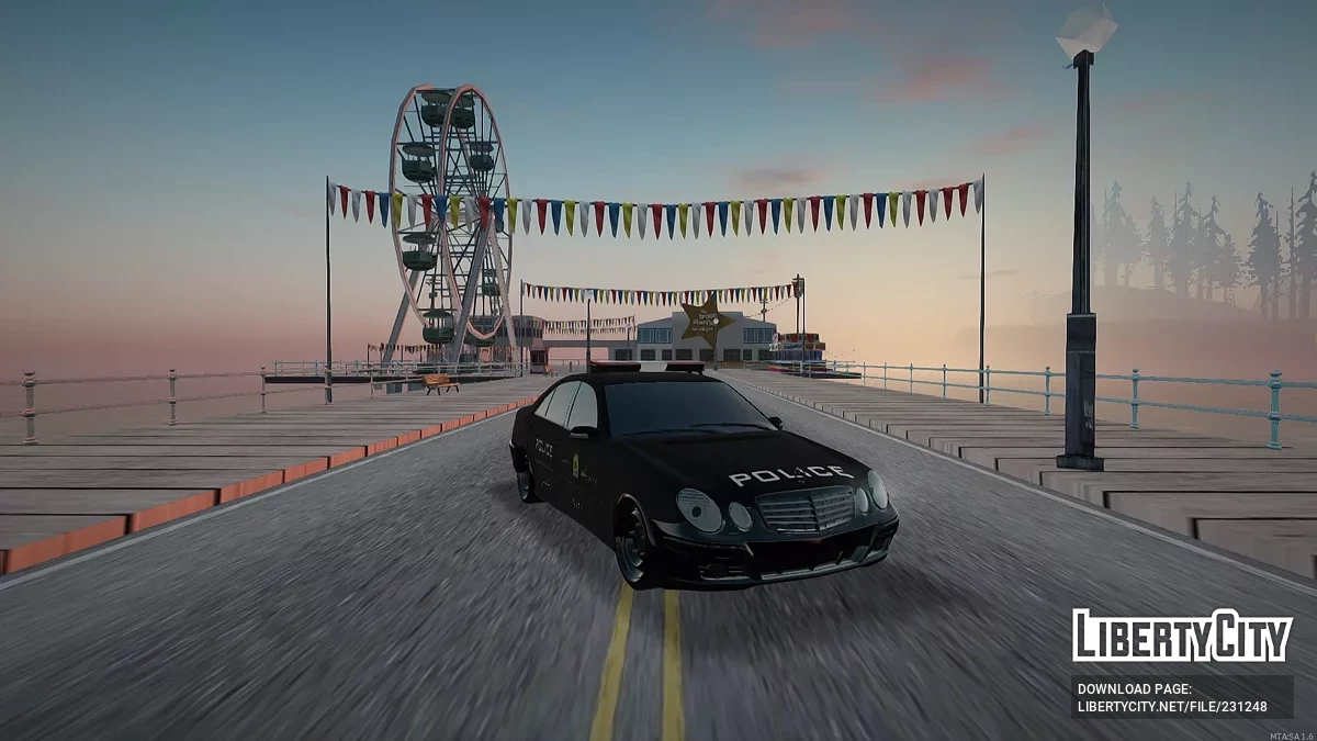 Mercedes-Benz E-Class (W211) – Полиция Специальных Сил Ирана / GTA San Andreas