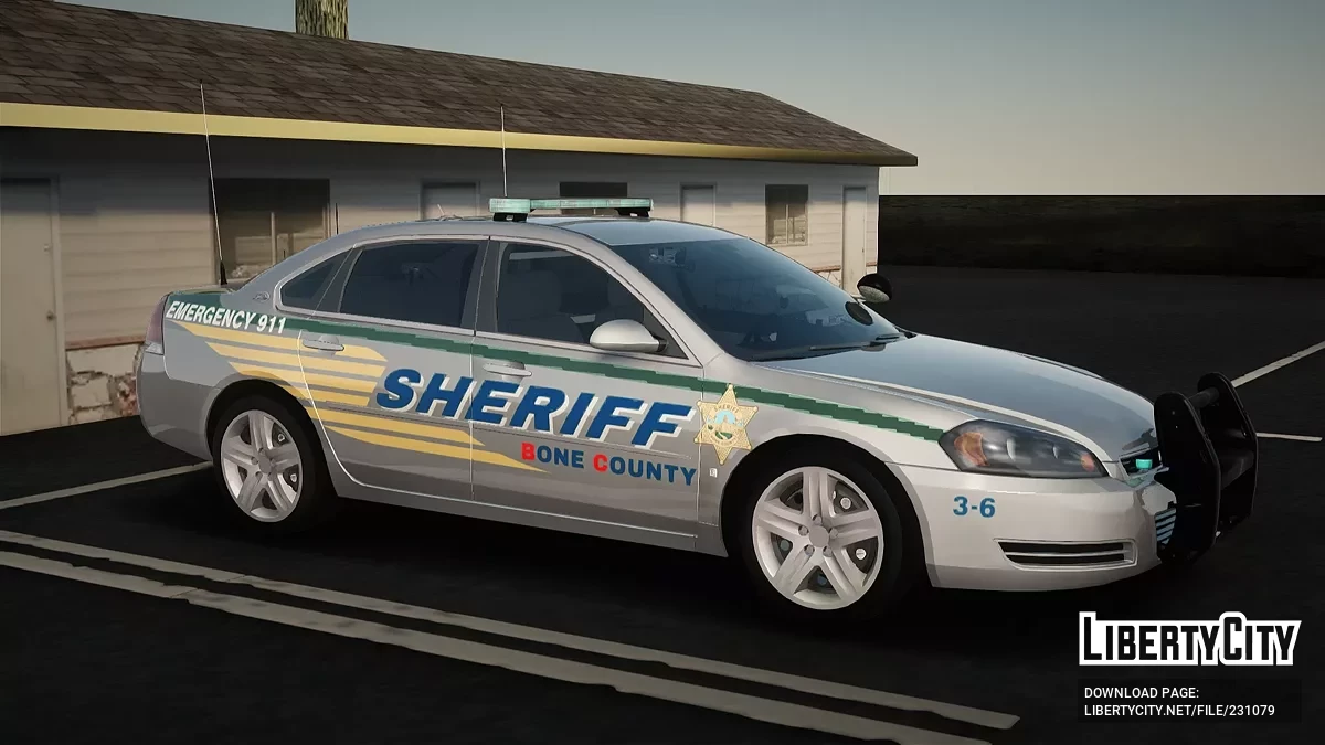 Chevrolet Impala 2010 Bone County Sheriff / GTA San Andreas