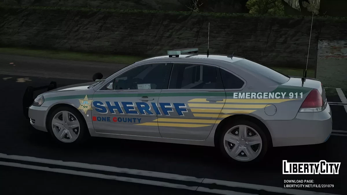 Chevrolet Impala 2010 Bone County Sheriff / GTA San Andreas