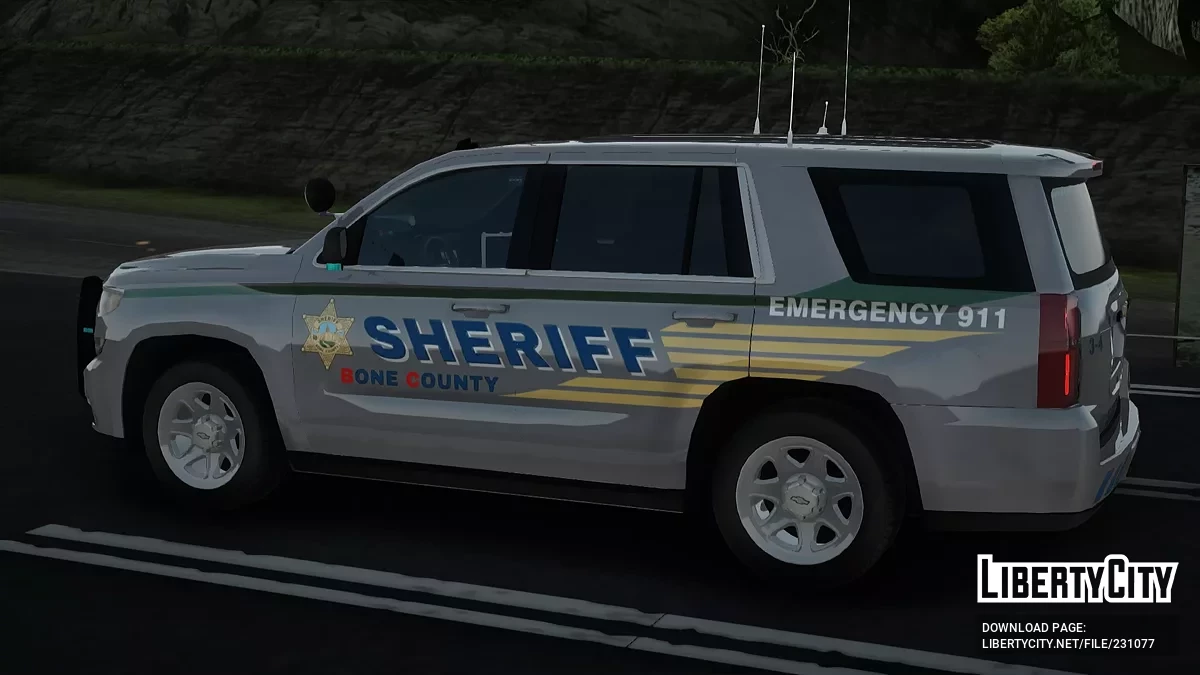 Chevrolet Tahoe 2015 Bone County Sheriff / GTA San Andreas