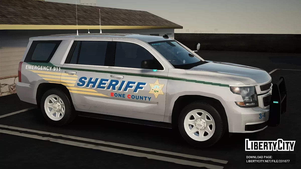 Chevrolet Tahoe 2015 Bone County Sheriff / GTA San Andreas