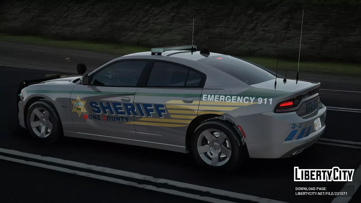 Dodge Charger 2015 Bone County Sheriff / GTA San Andreas