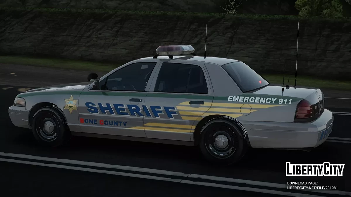 Ford Crown Victoria 2005 Bone County Sheriff / GTA San Andreas