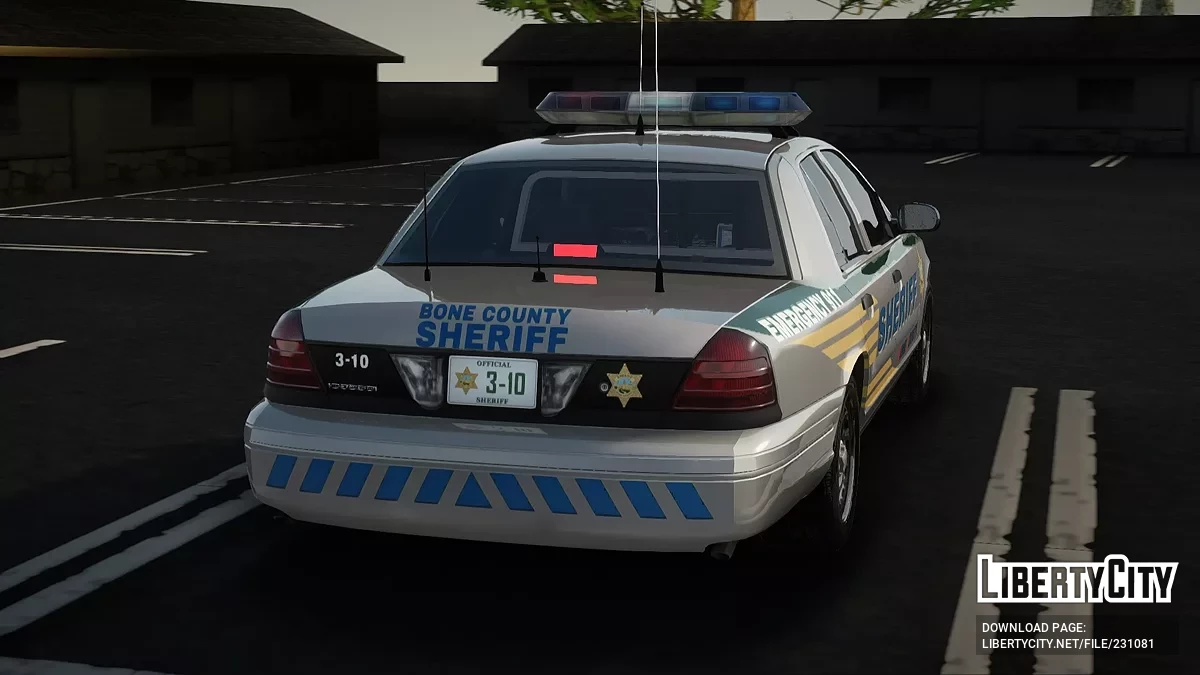 Ford Crown Victoria 2005 Bone County Sheriff / GTA San Andreas