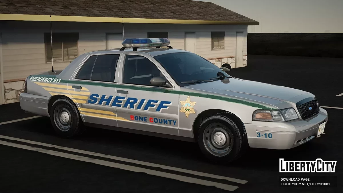 Ford Crown Victoria 2005 Bone County Sheriff / GTA San Andreas
