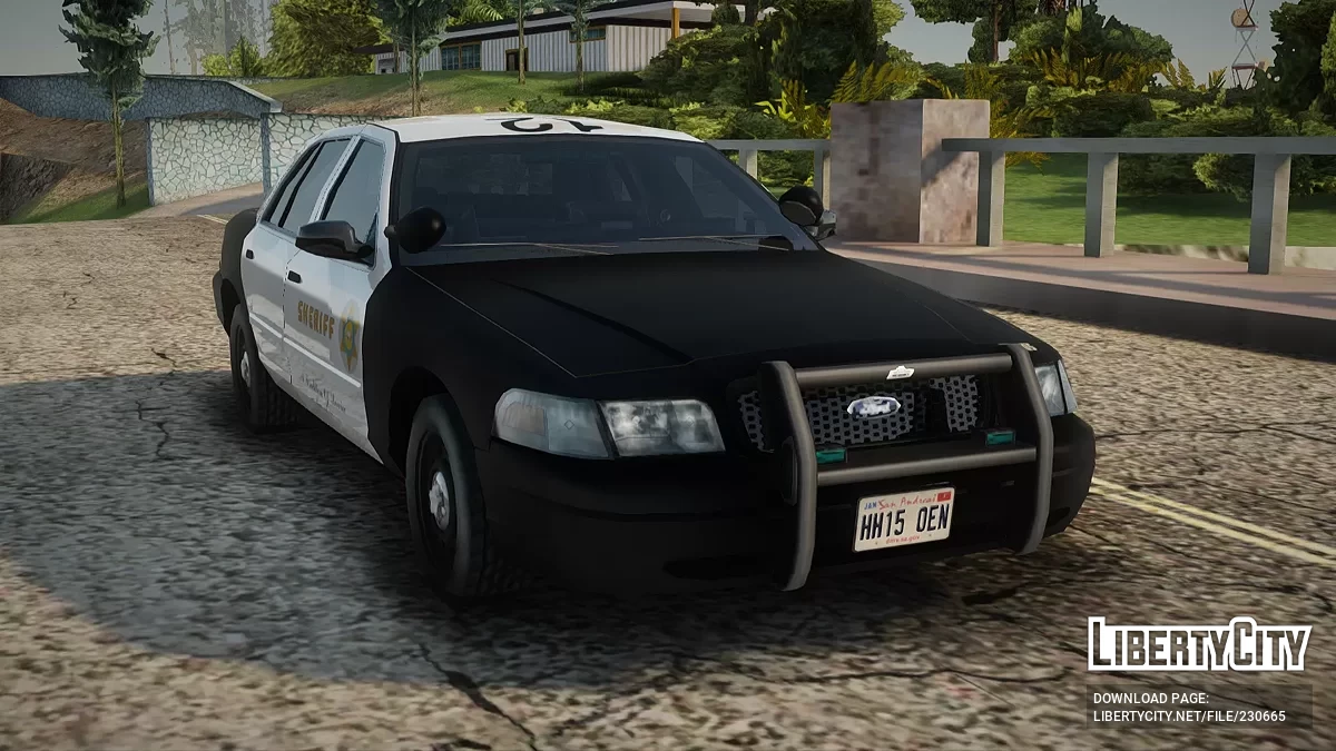 Ford Crown Victoria Slicktop LASD / GTA San Andreas