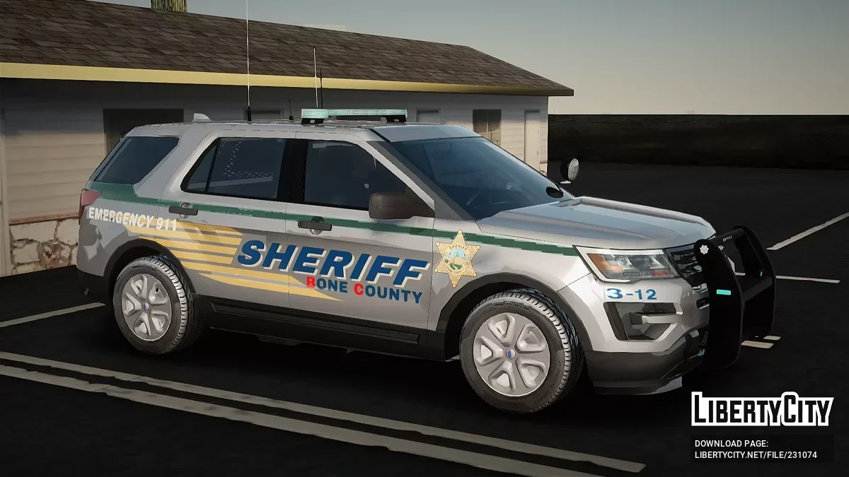 Ford Explorer 2016 Bone County Sheriff / GTA San Andreas
