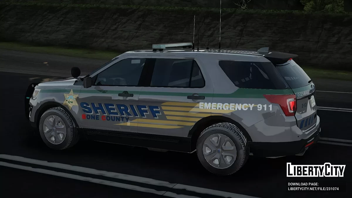Ford Explorer 2016 Bone County Sheriff / GTA San Andreas