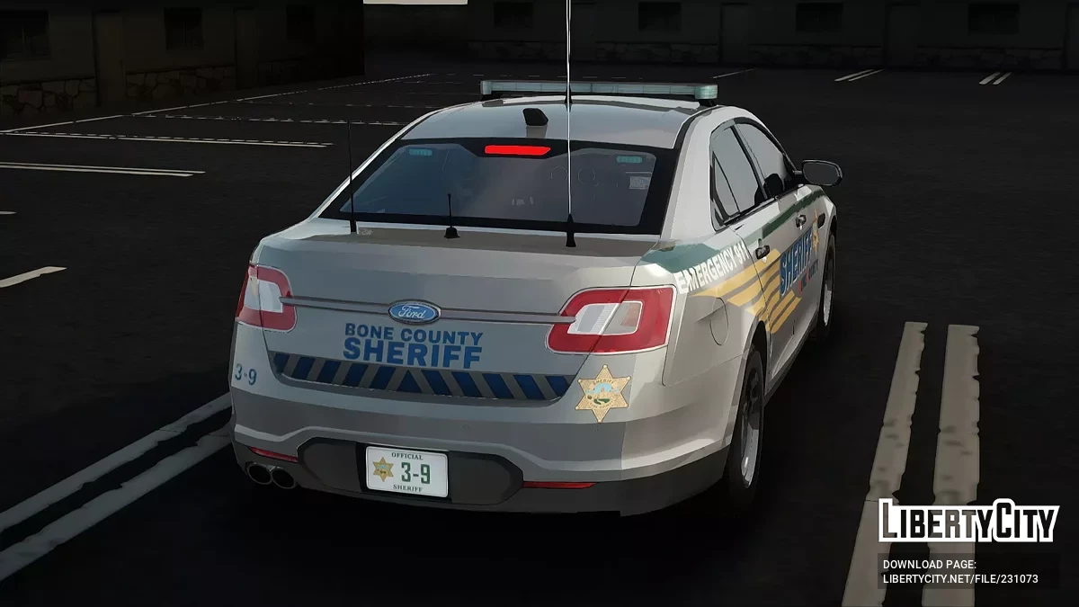 Ford Taurus 2010 Bone County Sheriff / GTA San Andreas