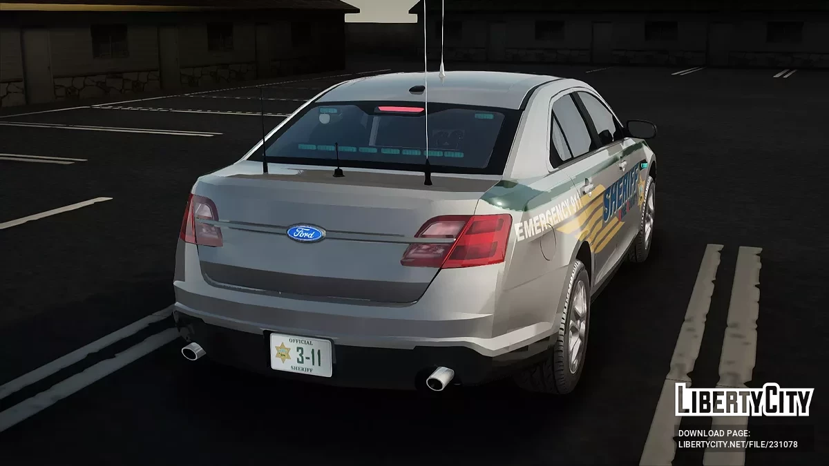 Ford Taurus 2013 Slicktop Bone County Sheriff / GTA San Andreas
