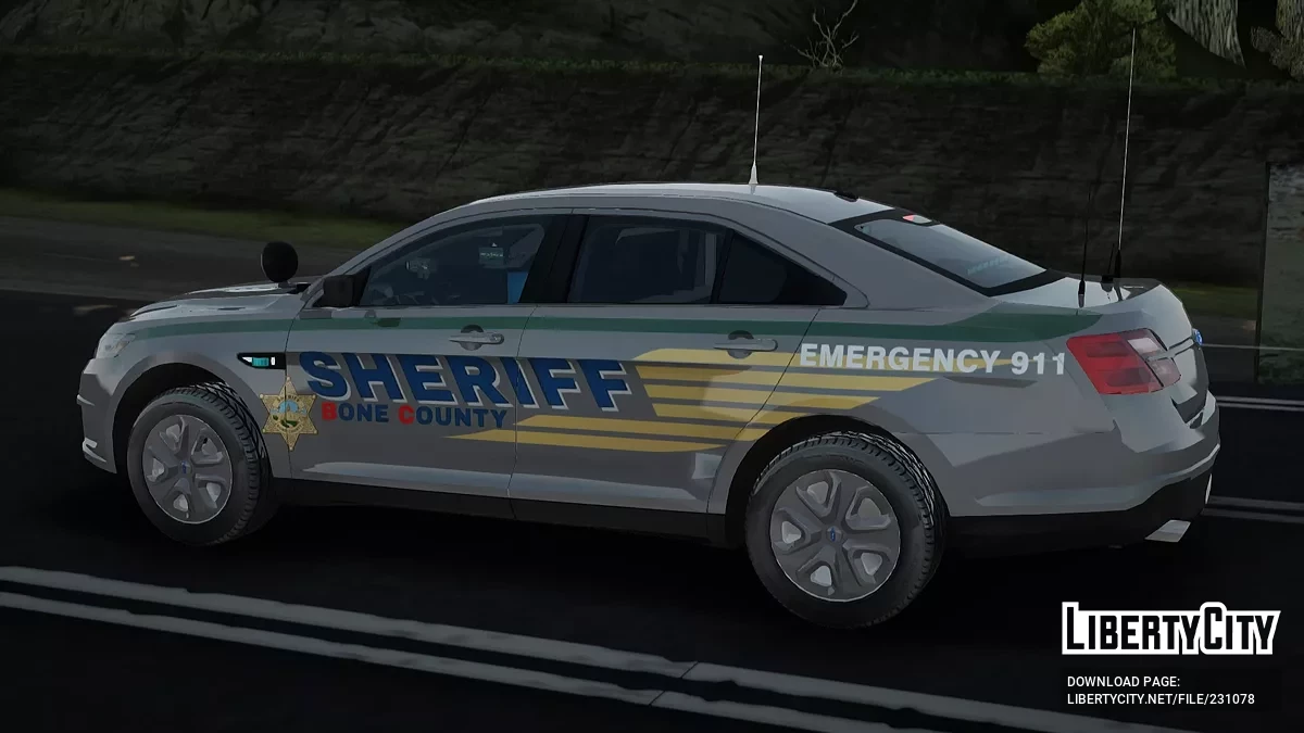 Ford Taurus 2013 Slicktop Bone County Sheriff / GTA San Andreas