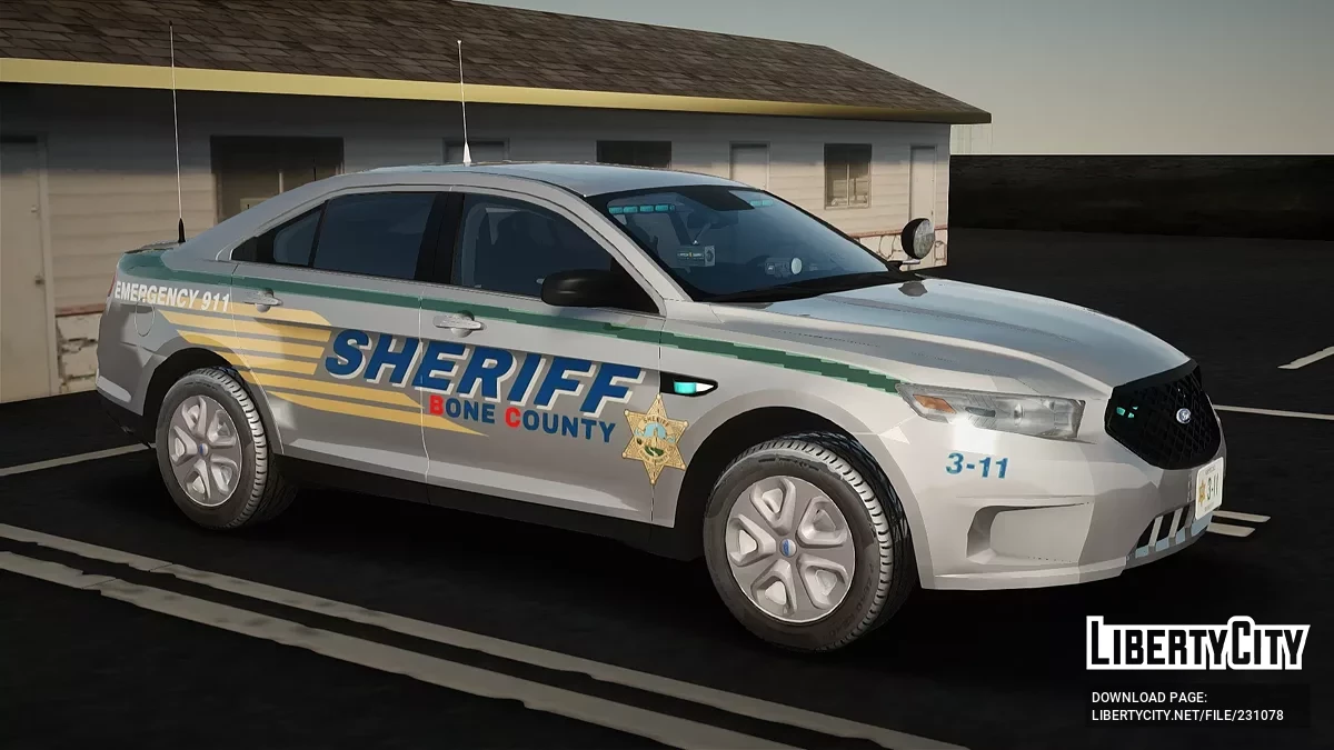 Ford Taurus 2013 Slicktop Bone County Sheriff / GTA San Andreas
