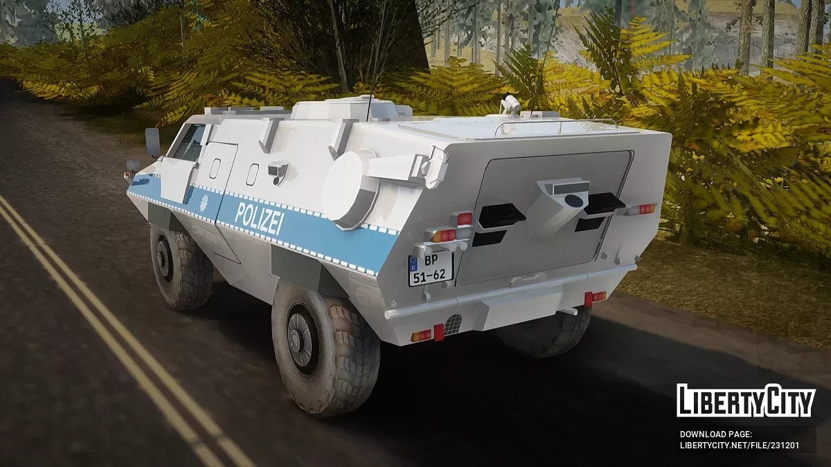 Hermelin TM170 Polizei / GTA San Andreas