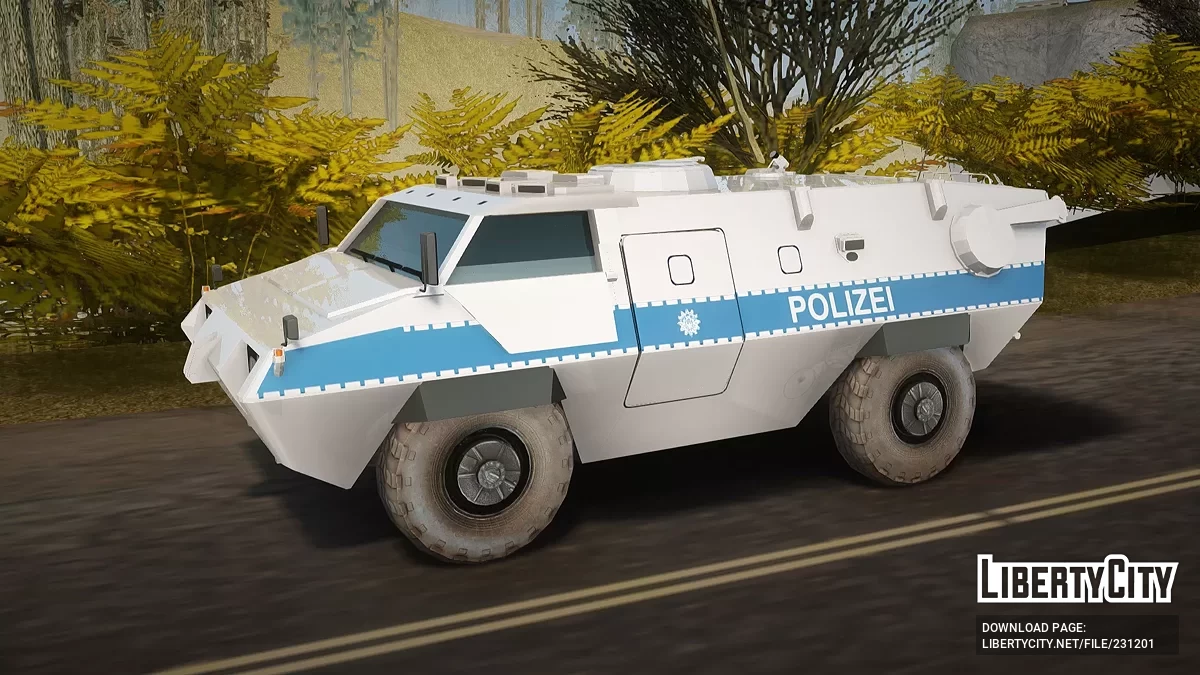 Hermelin TM170 Polizei / GTA San Andreas