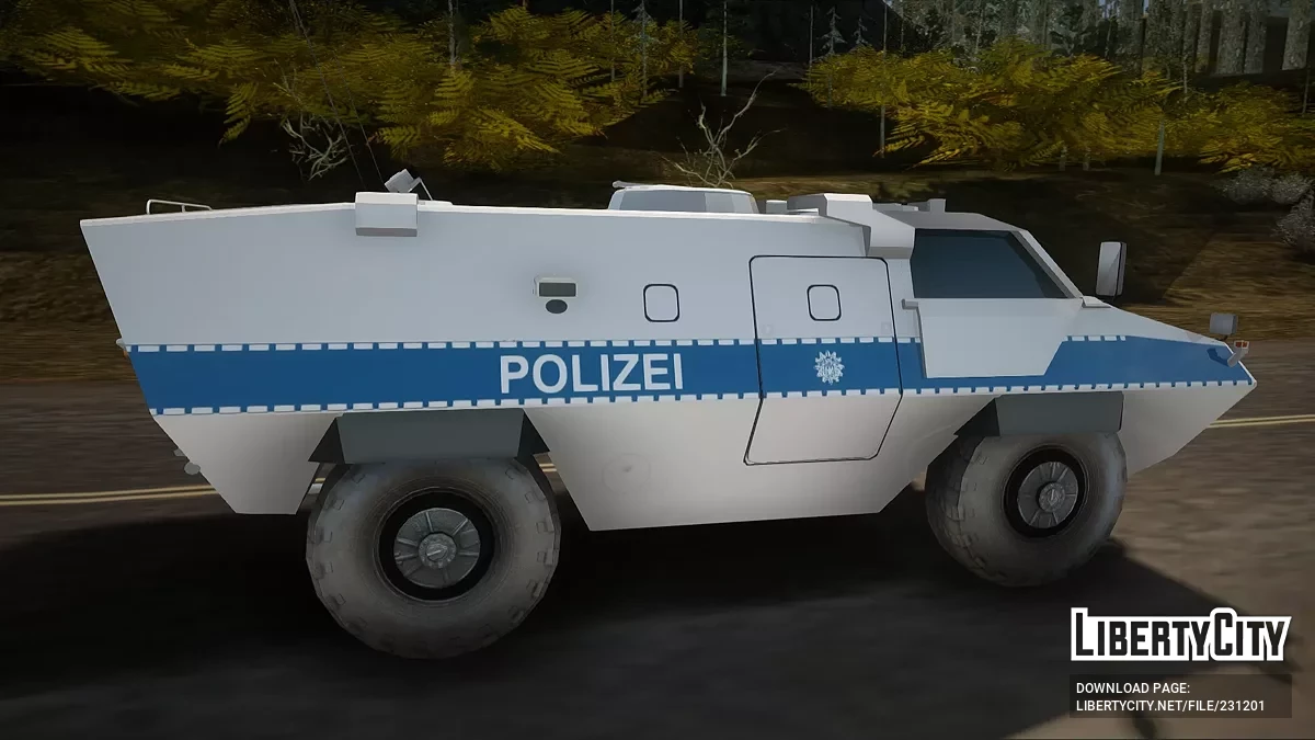 Hermelin TM170 Polizei / GTA San Andreas