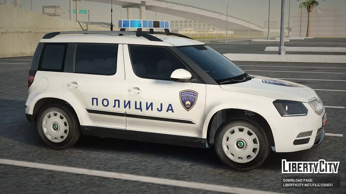 Skoda Yeti Policija Makedonija / GTA San Andreas