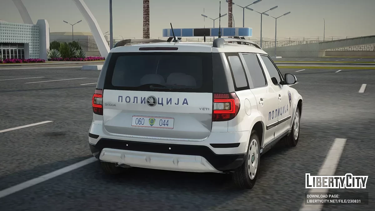 Skoda Yeti Policija Makedonija / GTA San Andreas