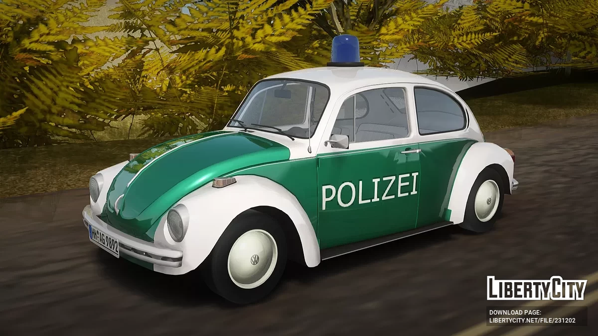 Volkswagen Käfer Polizei / GTA San Andreas