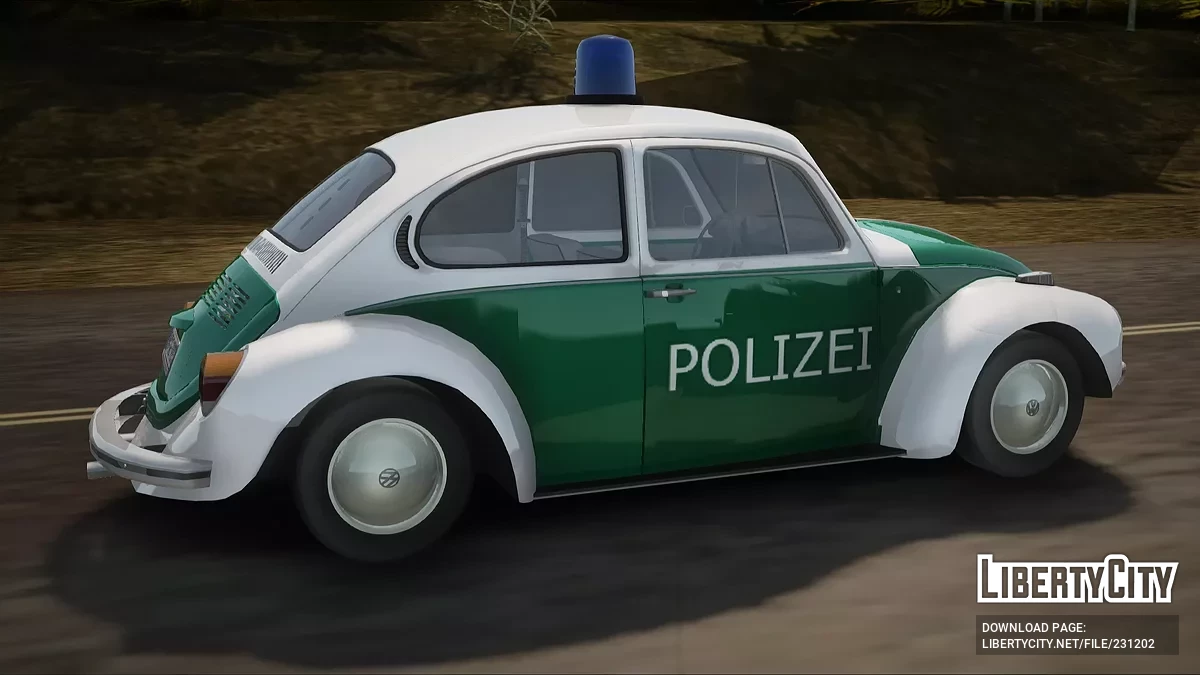 Volkswagen Käfer Polizei / GTA San Andreas