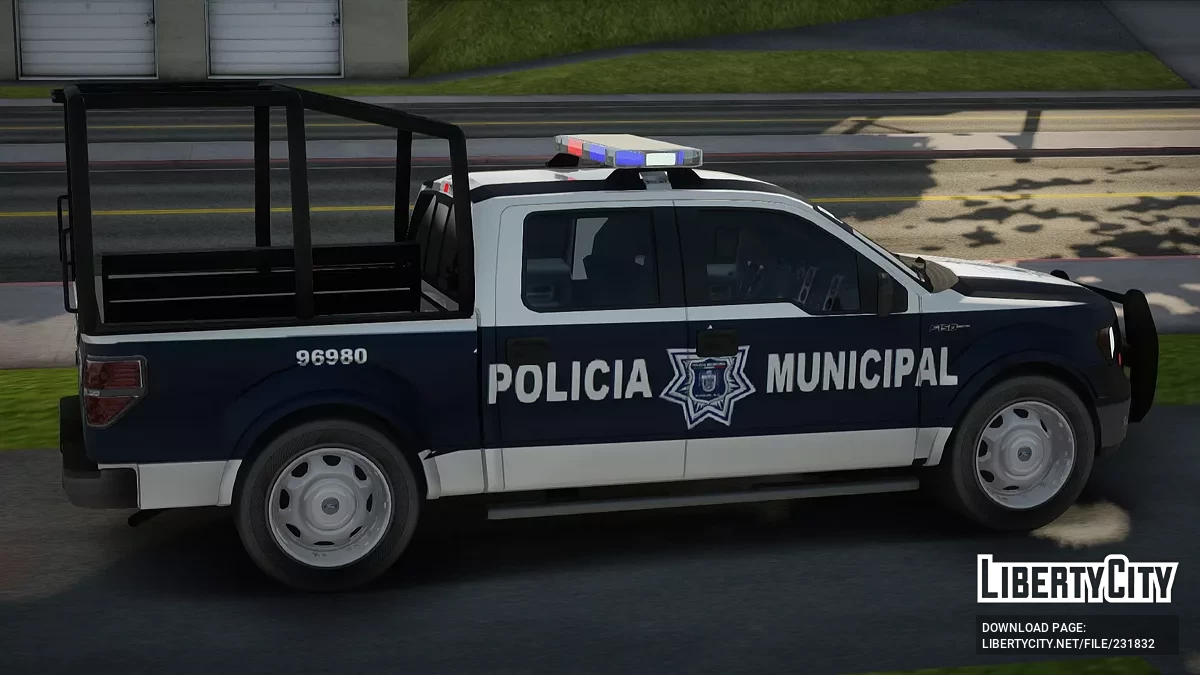 Ford F-150 Policia Municipal De Tijuana / GTA San Andreas