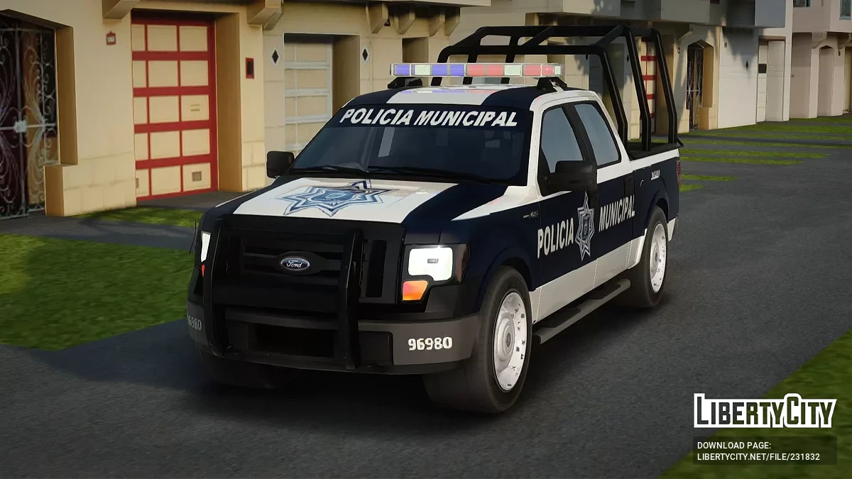 Ford F-150 Policia Municipal De Tijuana / GTA San Andreas