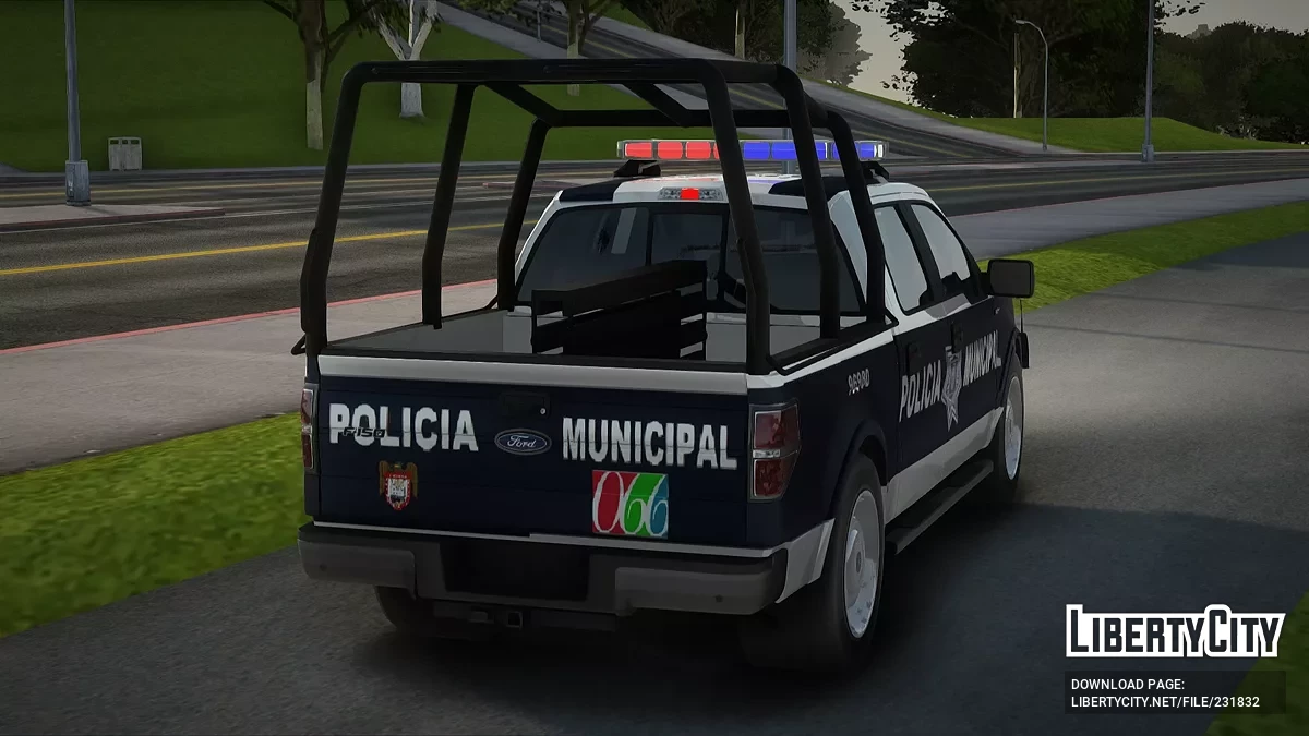 Ford F-150 Policia Municipal De Tijuana / GTA San Andreas