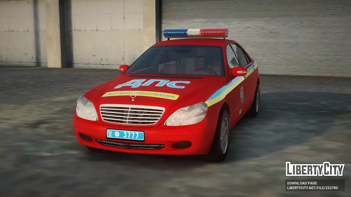 Mercedes-Benz S400 ДПС Украины (AVS) / GTA San Andreas
