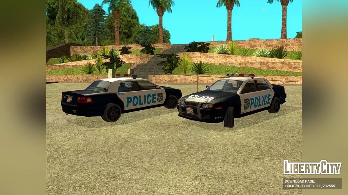 Полицейские патрульные автомобили из Need For Speed / GTA San Andreas