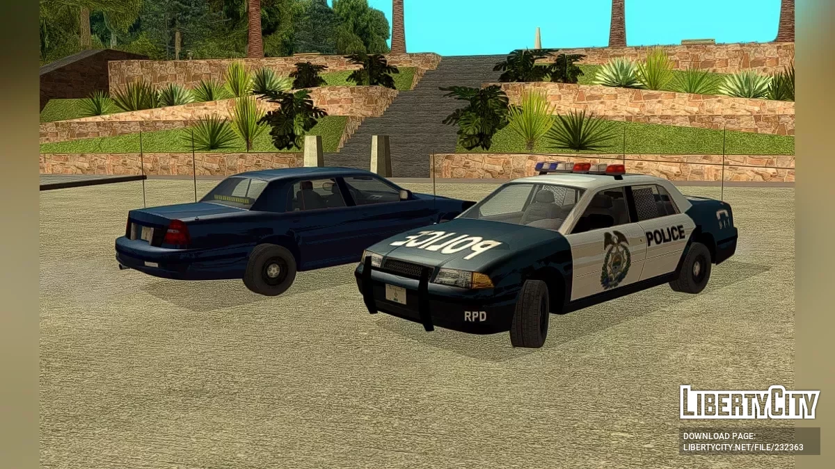 Сборник полицейских машин из Need For Speed: Most Wanted Demo Version / GTA San Andreas