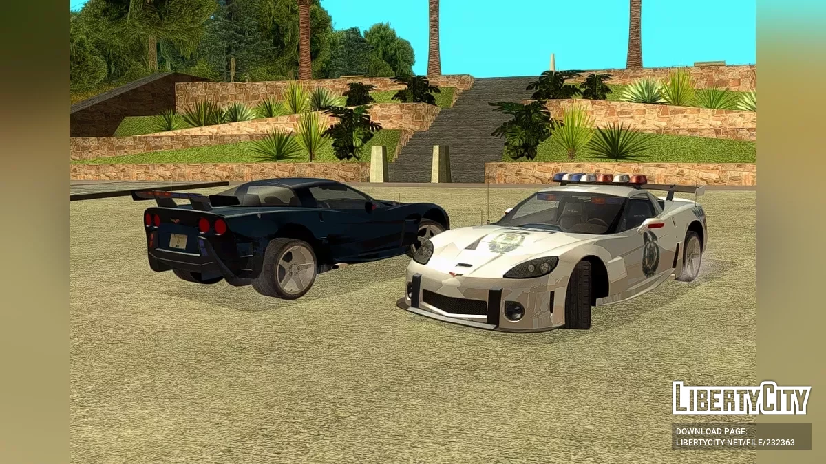 Сборник полицейских машин из Need For Speed: Most Wanted Demo Version / GTA San Andreas