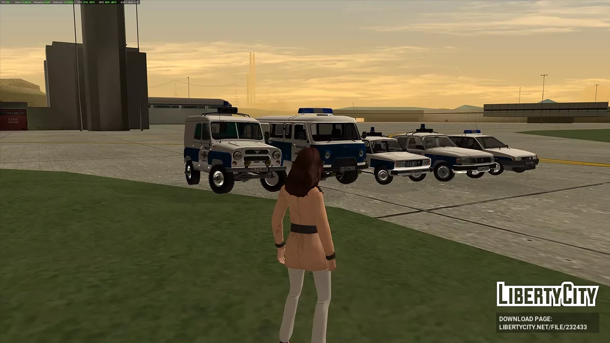 Сборник автомобилей Муниципальной Милиции / GTA San Andreas